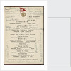 'Titanic' luncheon menu, signed by passengers, 14 April 1912 by unknown