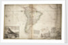 Map of South America by Herman Moll