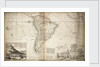Map of South America by Herman Moll