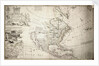 Map of North America by Herman Moll