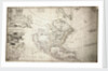 Map of North America by Herman Moll