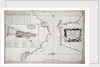 Chart of Gibraltar by Jacques Nicolas Bellin