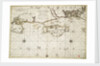 Chart of the English coast, Isle of Wight and Portsmouth harbour by Alexis Hubert Jaillot