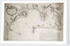 Hydrographic chart of the Bay of Cadiz by Jacques Nicolas Bellin