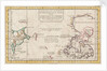 Map of Asia and America by Jacques Nicolas Bellin