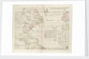Chart of the Atlantic Ocean, with the British, French & Spanish settlements in North America and the West Indies by Thomas Jefferys