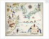 Humorous map of the South China Sea and Yellow Sea, 1932 by unknown