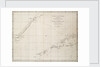 Chart of discoveries made in the South Pacific Ocean in his majesty's ship 'Resolution' under the command of Captain Cook by James Cook