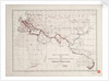 General map of telegraph lines between Europe, India, Australia, and China by Oriental Telegraph Company Ltd