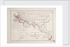 General map of telegraph lines between Europe, India, Australia, and China by Oriental Telegraph Company Ltd