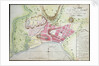 Plan of Jacmel town with fortifications by Sorrel
