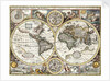'A new and accurate map of the world' by John Speed, 1626 by John Speed