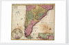 Chart of Paraguay, Chile, Straits of Magellan and Tierra del Fuego in South America by Nicholas Visscher
