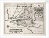 Map of Nova Terrae-Mariae tabula by John Ogilby