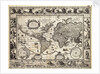 Mercator map of the world, 1606 by W.J. Blaeu
