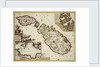 Map of Malta, Gozo and Comino by Frederik de Wit