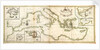 Chart of the Mediterranean, 1730 by Charles Price