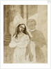 Eunuch presenting slave girl by unknown