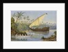 HMS 'London' chasing a slaving dhow near Zanzibar by Robert O'Donelan Ross-Lewin