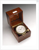 Marine chronometer in case by Victor Kullberg