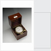 Marine chronometer in case by Victor Kullberg