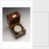 Marine chronometer in case by Victor Kullberg