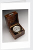 Marine chronometer in case by Hamilton Watch Co.