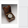 Marine chronometer in case by Hamilton Watch Co.
