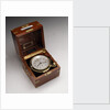 Marine chronometer in case by Hamilton Watch Co.