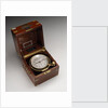 Marine chronometer in case by Hamilton Watch Co.