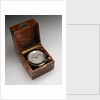 Marine chronometer in case by Hamilton Watch Co.