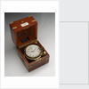 Marine chronometer in case by Johannsen