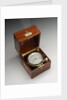 Marine chronometer in case by Victor Kullberg