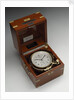 Marine chronometer in case by Hamilton Watch Co.