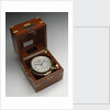 Marine chronometer in case by Hamilton Watch Co.