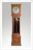 Astronomical regulator, complete in case by Victor Kullberg