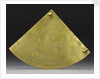 Obverse of Gunter quadrant by unknown