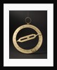 Universal equinoctial ring dial by Dollond