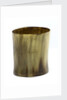 Horn beaker by unknown