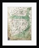 A chart of Constantinople by Cristoforo Buondelmonti
