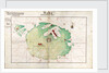 Map of Malta by Battista Agnese