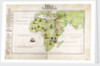 Vellum chart of Africa, India and the Mediterranean by Battista Agnese