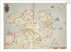 Map of the north of Ireland by unknown