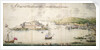 A prospect of St. Peters port and Castle Cornett in the island of Guernsey by Thomas Phillips