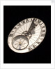 Portable horizontal dial for latitude 48˚ north. by Claude Bonnevie
