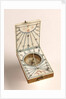 Diptych dial, leaves Ib and IIa by unknown