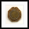 Augsburg dial, underside by Ludovicus Theodatus Muller