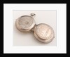 Equinoctial dial, outside of case by Wolfgang Hager