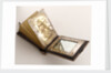 Horizontal dial, vignette of justice with mirror by unknown