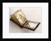 Horizontal dial, vignette of justice with mirror by unknown
